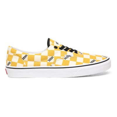 Vans Big Check Era - Erkek Spor Ayakkabı (Sarı)